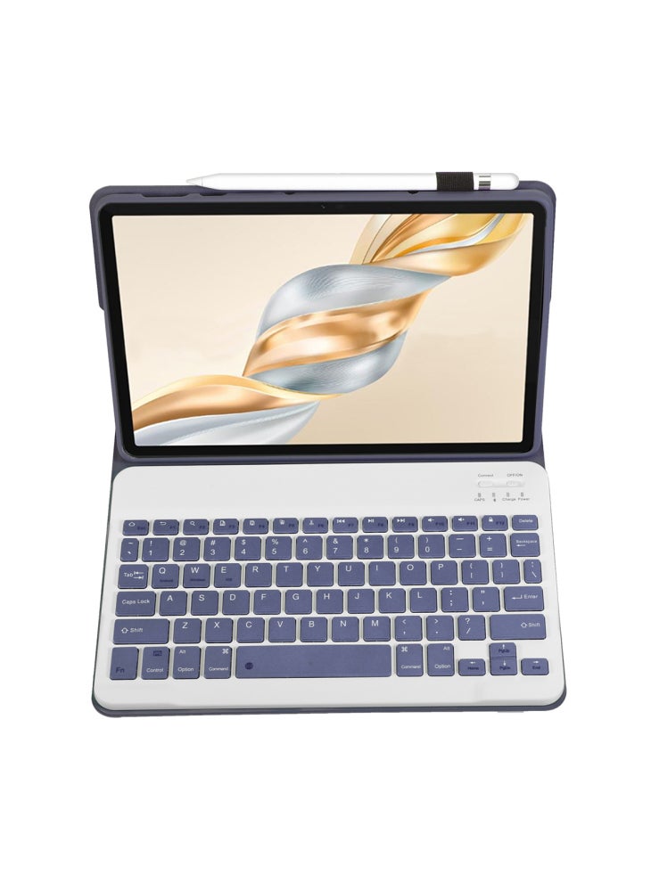 جراب AH28 لجهاز Honor Pad X9a/X9 Pro اللوحي القابل للفصل مع لوحة مفاتيح متوافقة مع تقنية البلوتوث والجلد والبولي يوريثان الحراري - أرجواني - Image 3